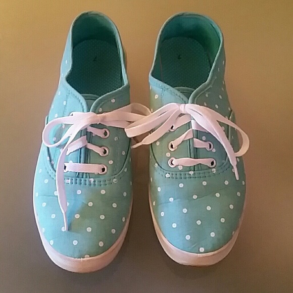 Shoes - GIFTED! Polka Dot Sneakers